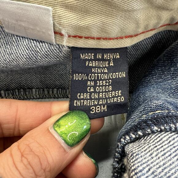 VTG La Jean de Marithe Francois Girbaud 90s Jeans 38M Baggy Barrel Jeans -11S604 - Picture 9 of 14